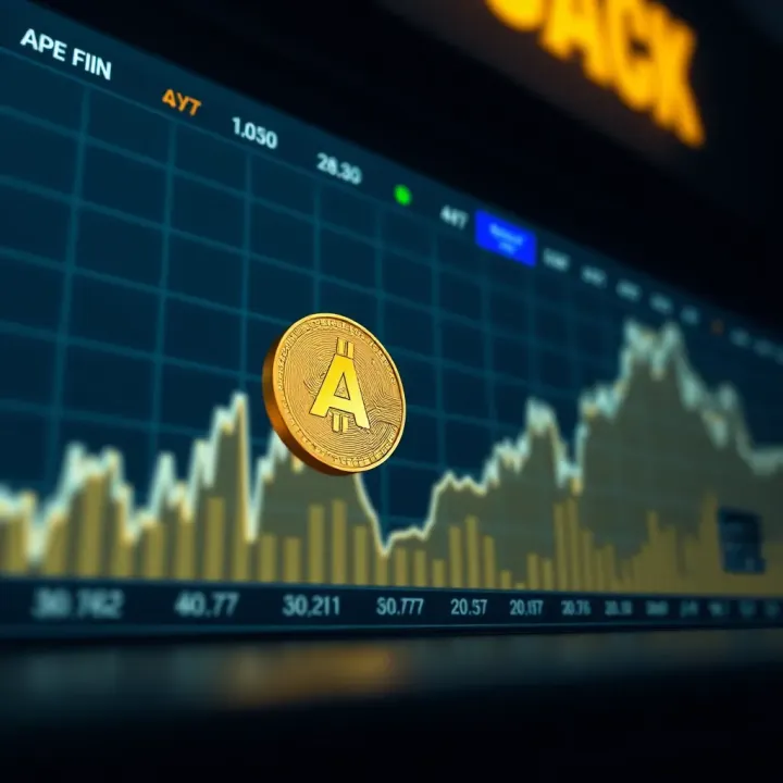 Ape Coin Price Trend and Market Analysis Graph showing the upward trend and fluctuations of Ape Coin price over time