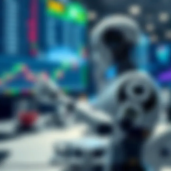 Automated system executing trades with digital currency symbols and technology interface