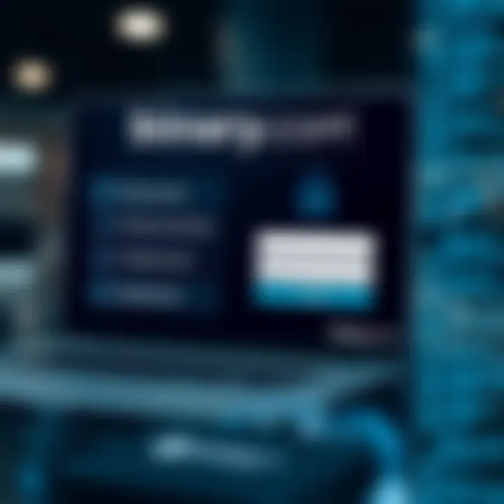 Account Security and Funding Options for Binary.com Users Secure login interface with digital security icons and authentication elements