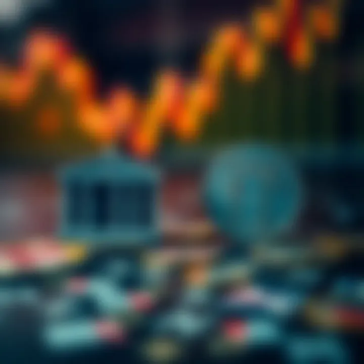 Impact of Central Bank Policies and Global Events on GBP/USD Exchange Rate Visual representation of central bank policies with Bank of England and Federal Reserve icons alongside global event symbols impacting currency movements