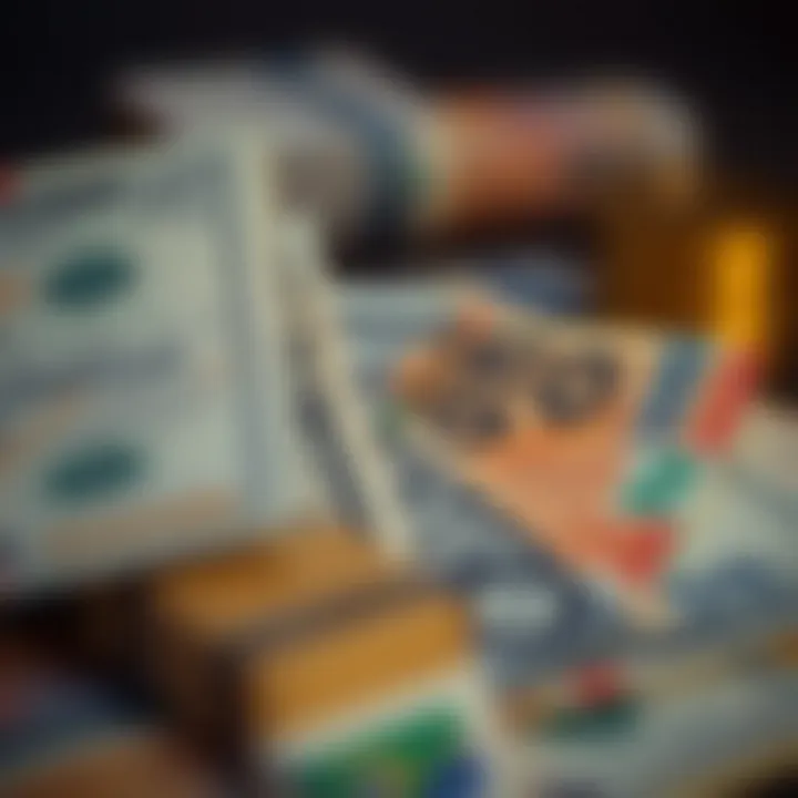 Currency Conversion Method from USD to South African Rand Illustration of currency exchange highlighting the conversion from US Dollars to South African Rands