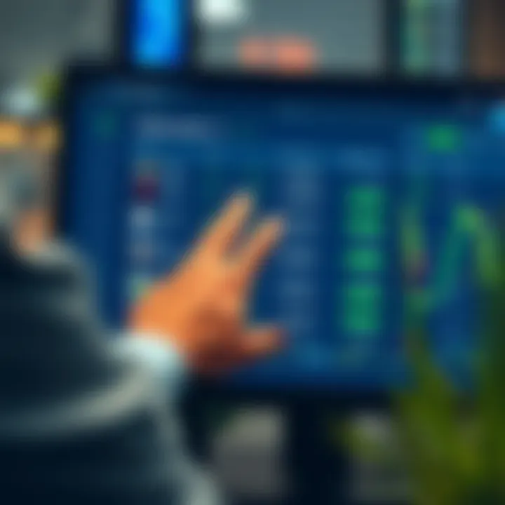 A user navigating withdrawal options on an online trading interface