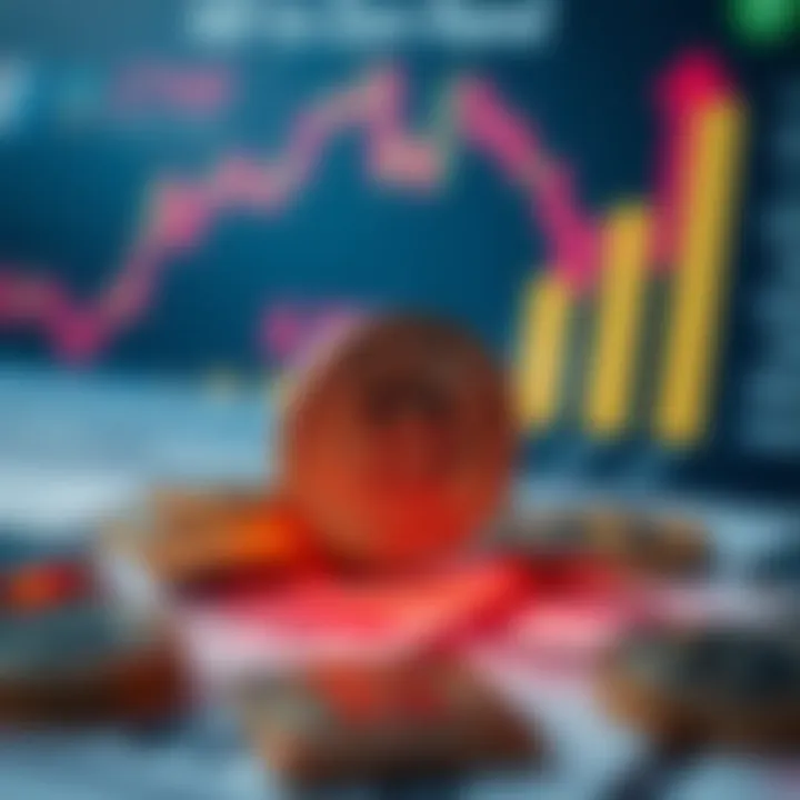 Illustration showing key economic indicators influencing the NZD to ZAR currency pair including inflation and trade balance