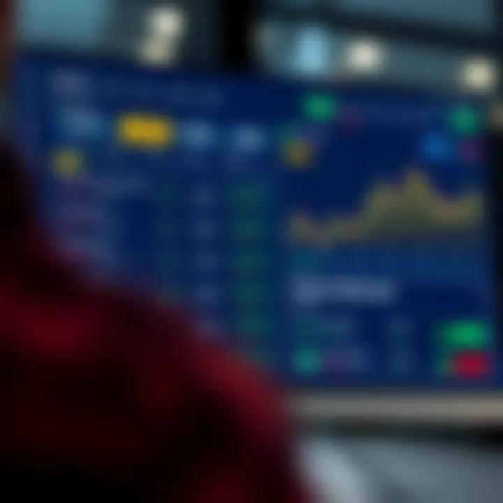 Illustration of a digital trading dashboard highlighting account funding options