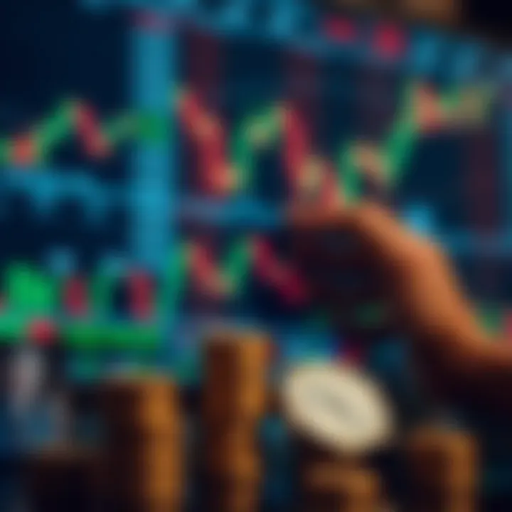 Strategic Approaches of South Africa's Leading Forex Trader Abstract representation of strategic forex trading with financial charts and currency symbols