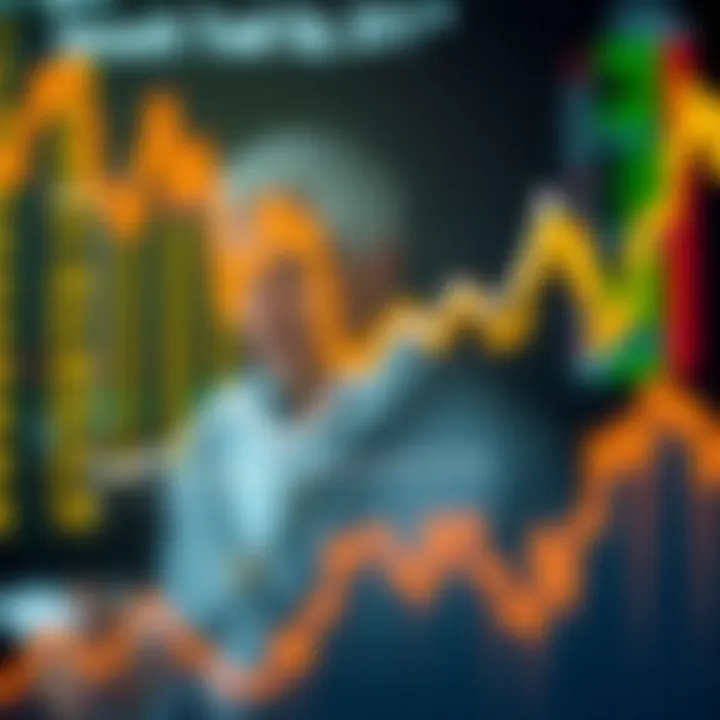Graph showing upward trend in forex trading within South Africa's financial market