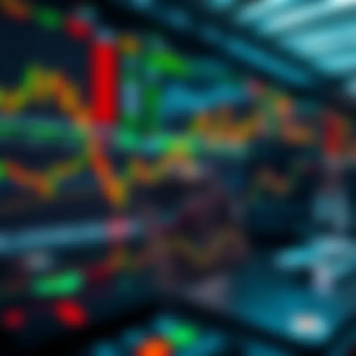 Illustration of diverse financial trading instruments and charts highlighting strategic investments