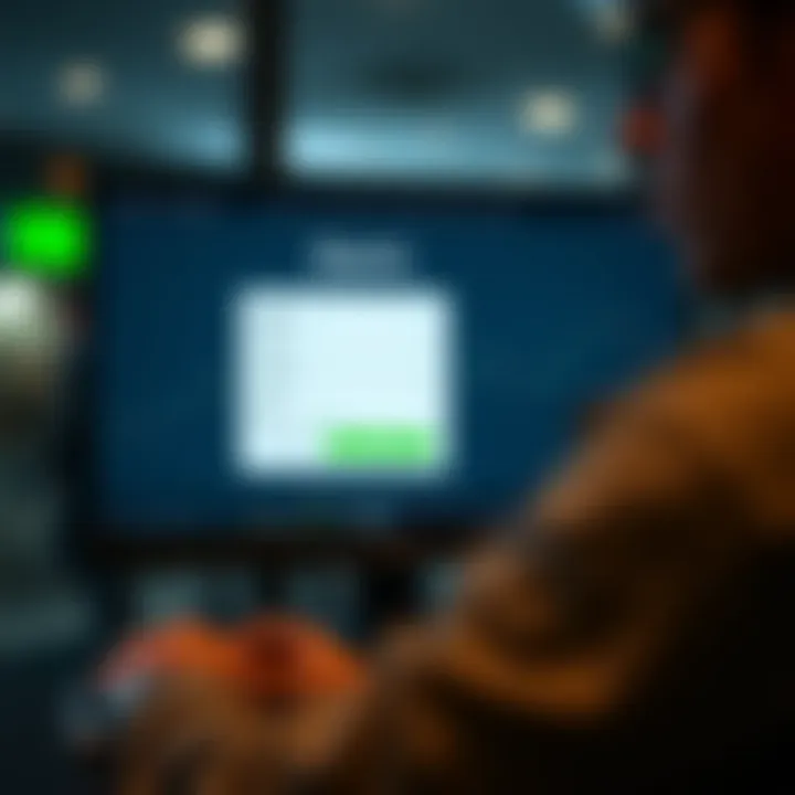 User registering on Deriv trading platform through an online form