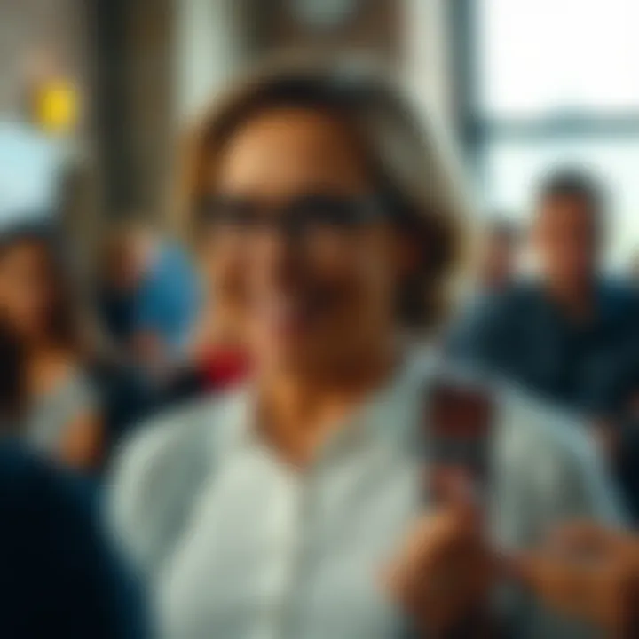 Stacey Burke engaging in a community event, showcasing leadership and influence