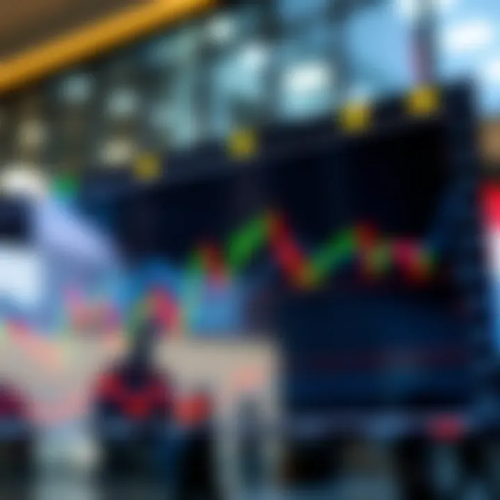 Graph illustrating market volatility and liquidity during New York trading session