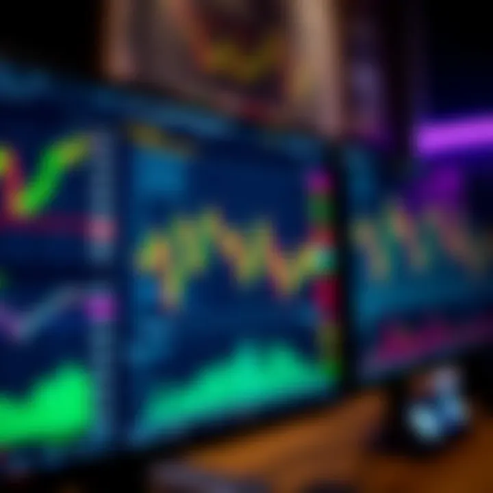 User interface of Libertex platform showing diverse trading instruments and real-time market data