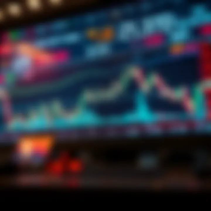 Dynamic Currency Exchange Trends Influencing Forex Fortunes Graph displaying currency exchange rates with financial data and global market indicators