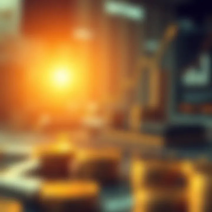 Business growth concept illustrating rising profits with strategic innovation and competitive advantage