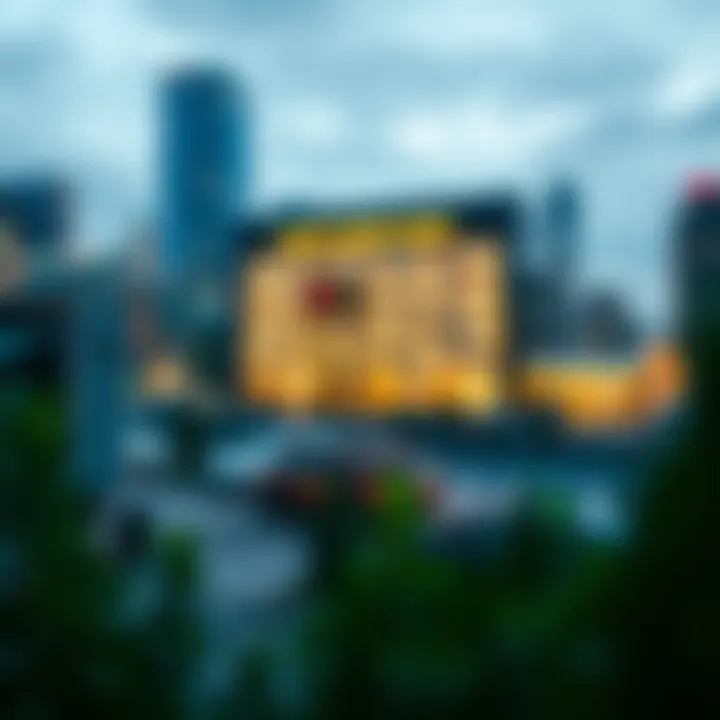 Visualization of cost management and customer focus fueling sustainable profit edge in a competitive market