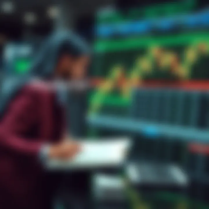 Illustration comparing attributes of regulated versus unregulated forex brokers