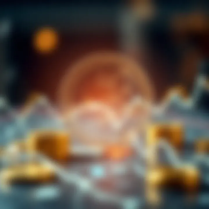 Conceptual illustration highlighting blockchain technology and regulatory impacts on Ripple cryptocurrency