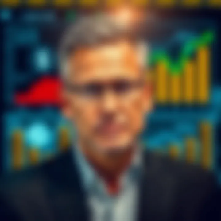 Business concepts and investment strategy symbols representing net worth expansion