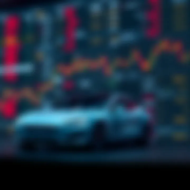 Illustration of Tesla shares influencing global and South African stock markets