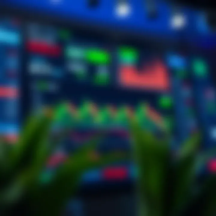 User interface displaying Deriv live account dashboard with trading charts and market indicators