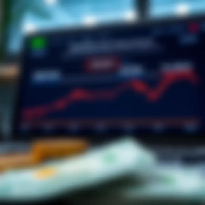 Diagram illustrating how withdrawal limits affect cashout amounts on an online trading platform