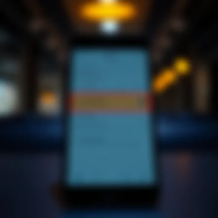 Illustration of Derive app security settings highlighting data protection options