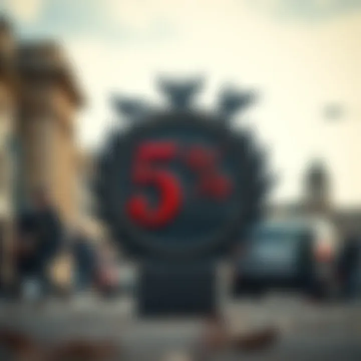 Symbolic representation of the Five Percent Nation's unique emblem against a cultural backdrop