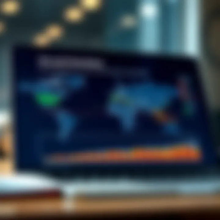 Graph showing Microsoft's diverse business segments and their global market influence