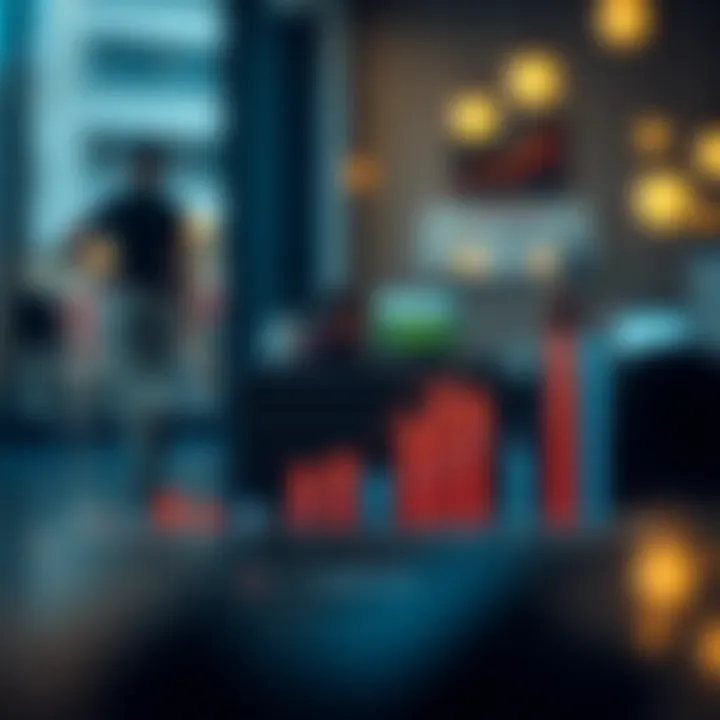 Graph illustrating the relationship between profit, loss, and overall business performance