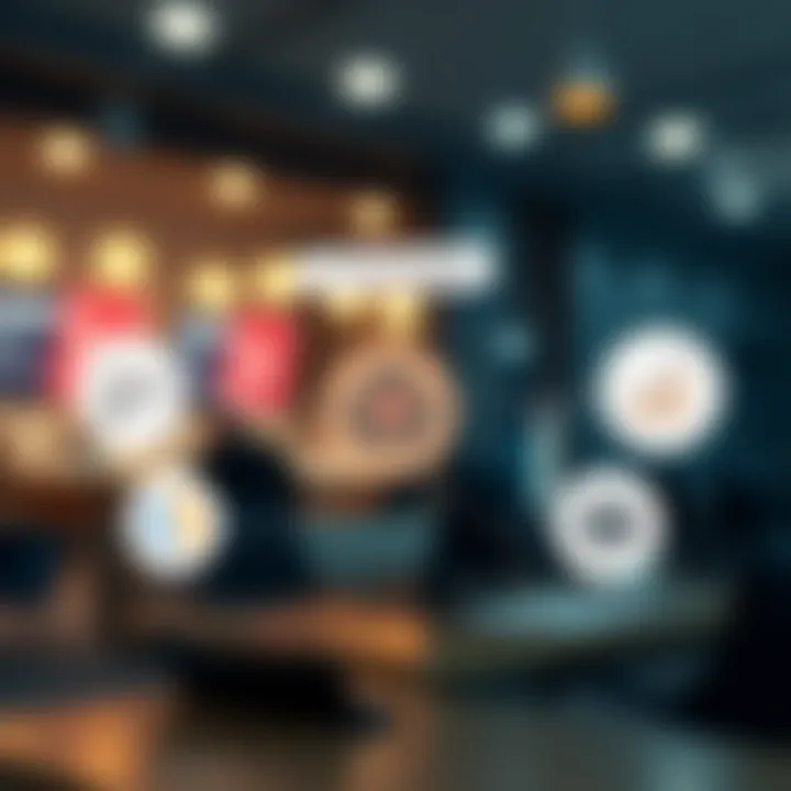 Diagram illustrating the dynamics and components of scope markets within various industries