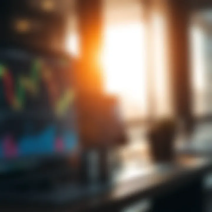 Screenshot of Squared Financial trading platform showing charts and market data interface