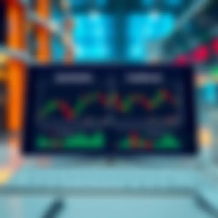 Comparison chart illustrating differences between synthetic and traditional financial indexes