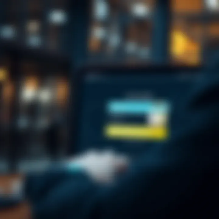 User securely logging into Vaults Market platform on a digital device