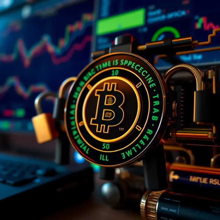 Visual representation of secure cryptocurrency transactions and safety protocols