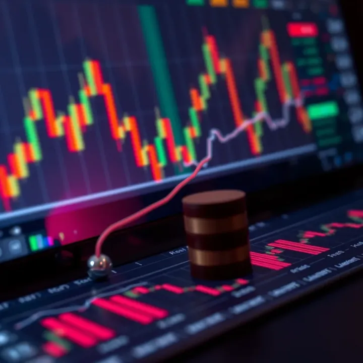 Chart illustrating risk and reward balance in contracts for difference trading
