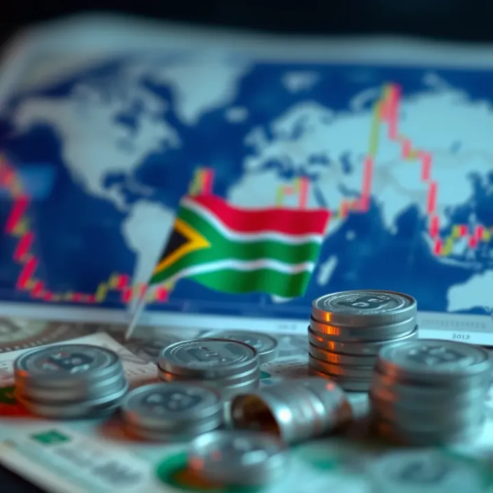 Economic Factors Impacting Currency Exchange Rates Illustration of global and local economic factors influencing currency exchange rates
