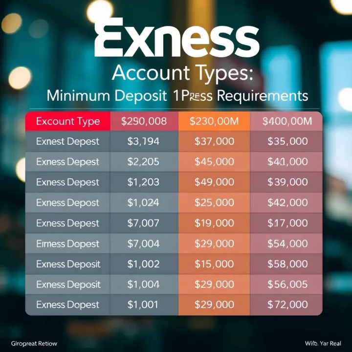 Understanding Exness Broker's Minimum Deposit Understanding Exness Broker's Minimum Deposit