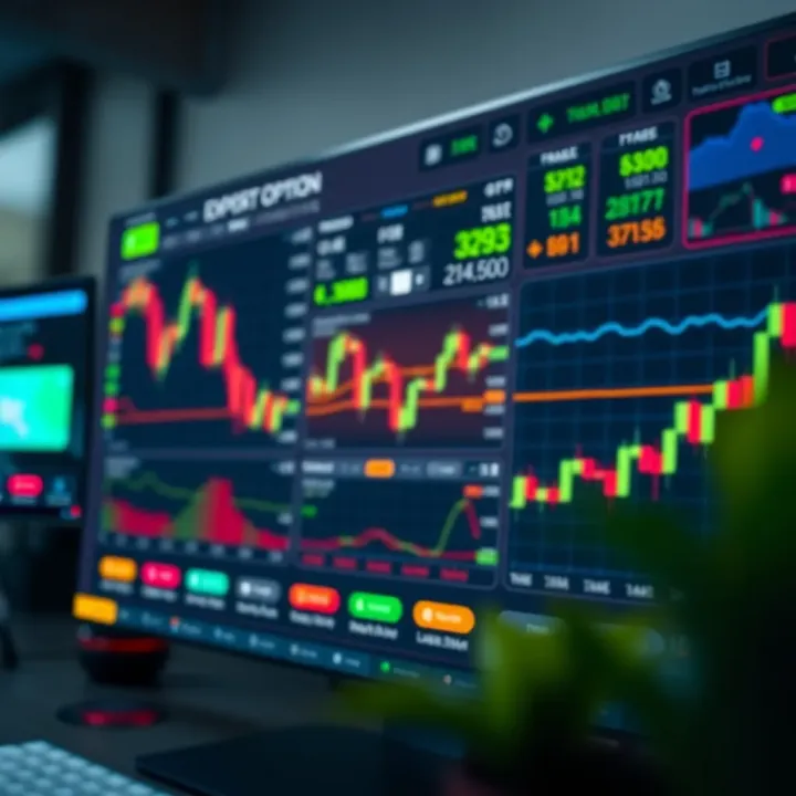 Interactive trading platform interface showing diverse financial instruments and user-friendly dashboard