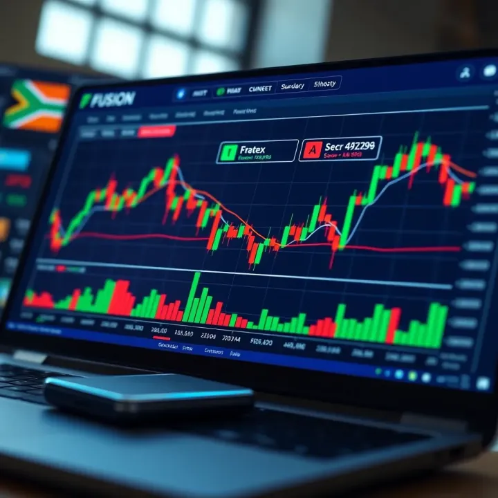 Fusion Markets Trading Platform Interface Overview of Fusion Markets trading platform interface showing forex, commodities, and cryptocurrency charts
