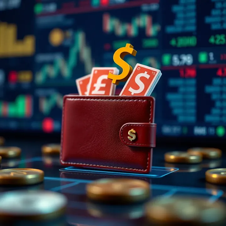 Ensuring Efficient Access to Withdrawn Funds on Deriv Illustration of digital wallet with currency symbols indicating smooth fund access