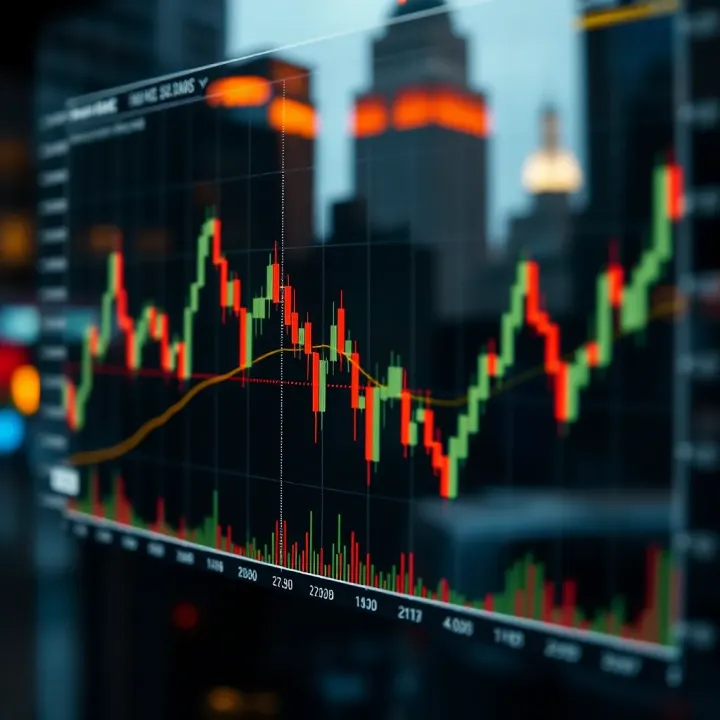 Market Volatility and Volume Patterns in New York Forex Session Graph depicting typical market volatility and trading volume during the New York trading hours
