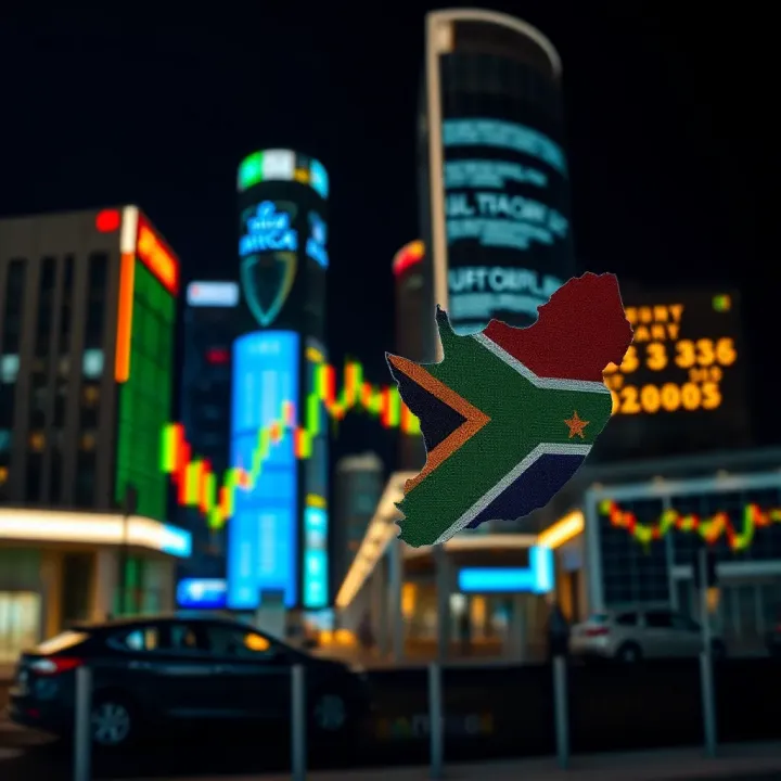 Illustration of financial markets in South Africa highlighting trading opportunities and regulatory framework