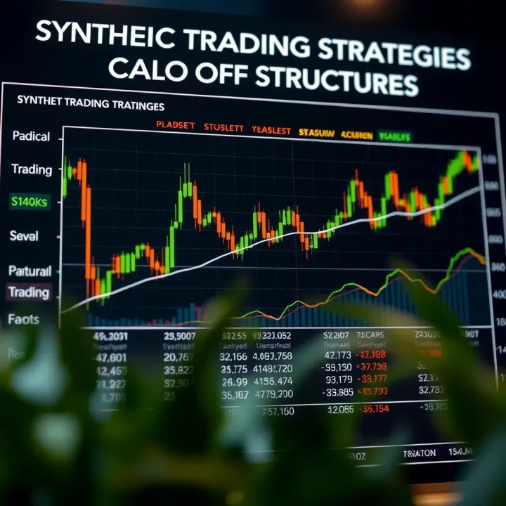 Overview of Synthetic Trading Strategies and Payoff Structures Chart demonstrating various synthetic trading strategies and their payoff structures in investment portfolios