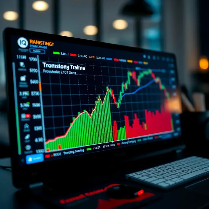 Graphical representation of trading performance improvement using the demo account before transitioning to live trading