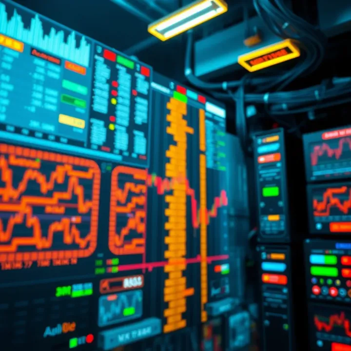 Technology Infrastructure for HFX Trading Visual representation of technology infrastructure supporting high-frequency forex trading