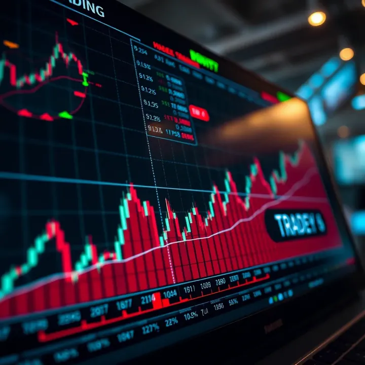 Financial Market Activity in Weekend Trading Graph showing financial market activity during weekend trading hours